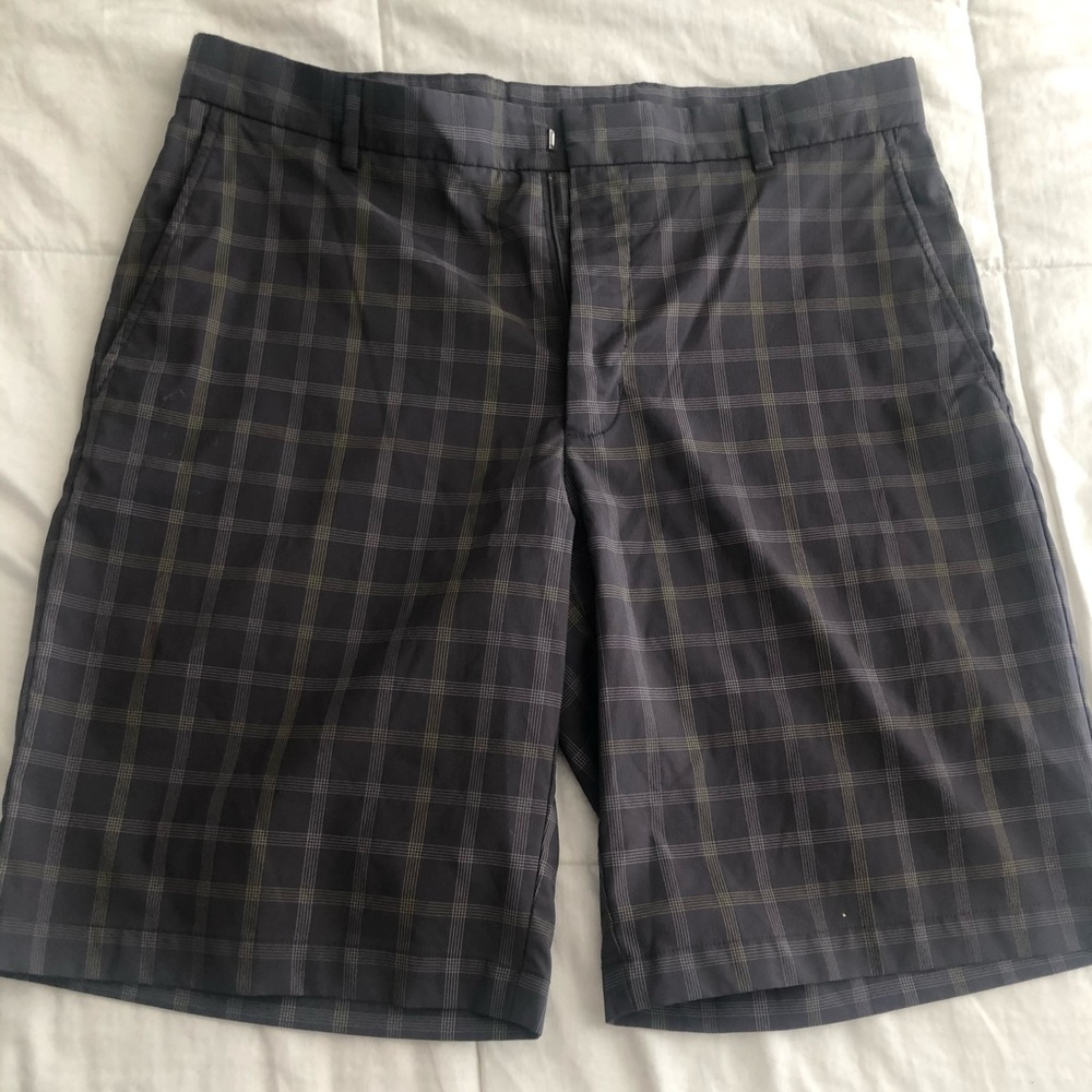 Checkered Golf Shorts